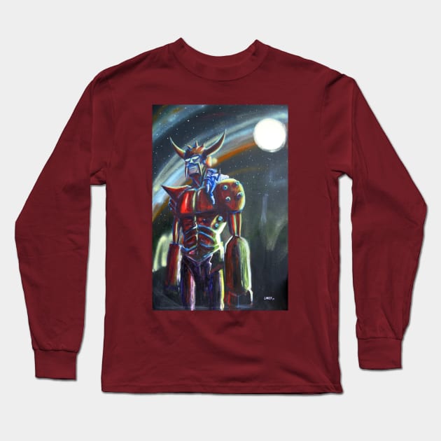 Vi-King Robo Long Sleeve T-Shirt by Space Spector